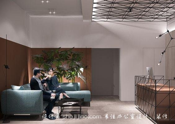 办公空间前台设计