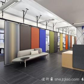 办公室鉴赏-装饰公司现代风格办公室设计
