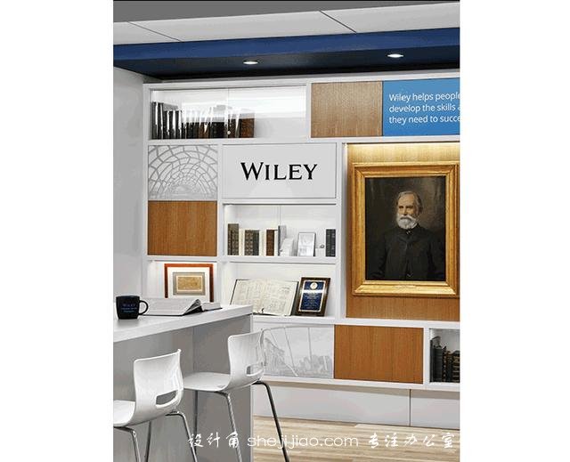 Wiley霍博肯总部办公室改造设计欣赏